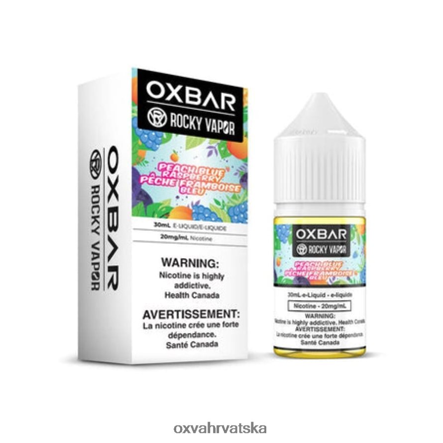 OXVA zagreb breskva plava malina Z0L6D062 OXVA OXBAR 30 ml soli nic