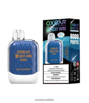 OXVA Vape Flavors | plava malina T22D436 OXVA OXBAR g8000