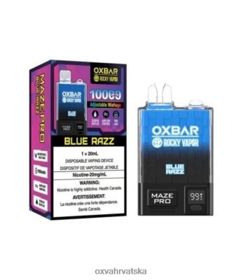 OXVA Vape Flavors | plavi razz T22D426 OXVA OXBAR labirint pro 10000